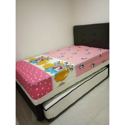 2in1 120x200 tanpa sandaran sorong kasur spring bed champion