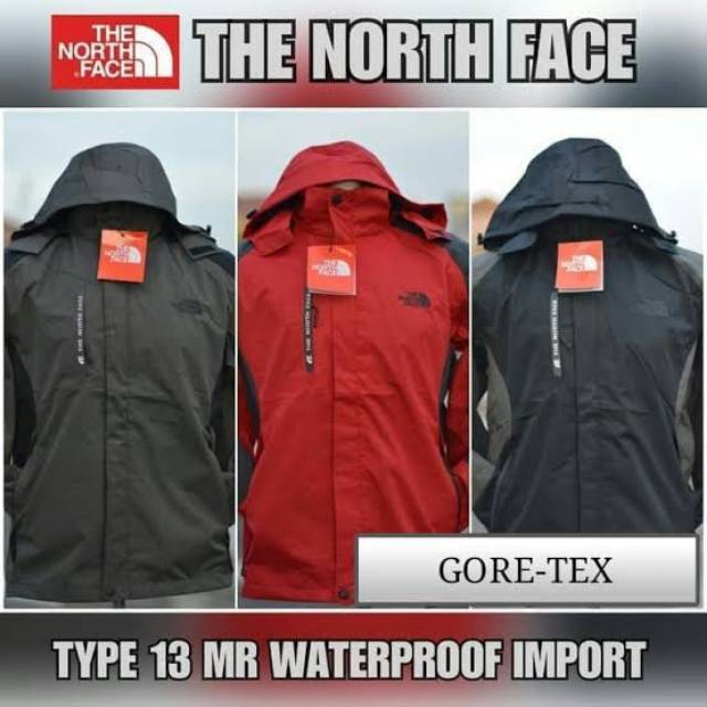 Jaket parka the north face tipe 13 mr