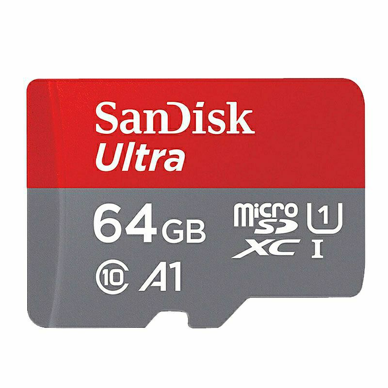 Memori Card Sandisk Free Adapter / Mmc MicroSD 64GB Class 10 Speed Up 100MB/s