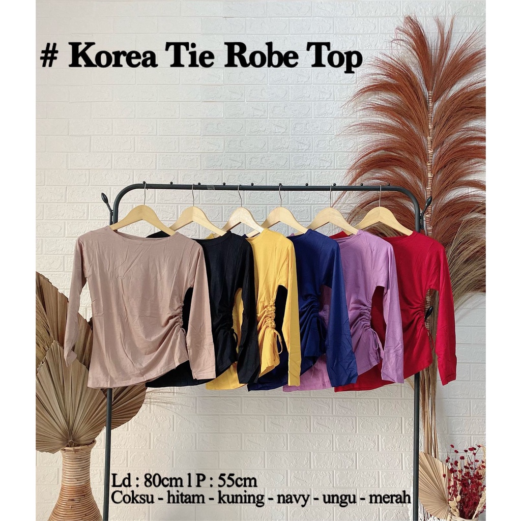 KOREA TIE ROPE TOP / TIE ROPE TOP PREMIUM / VIMEL COLLECTION