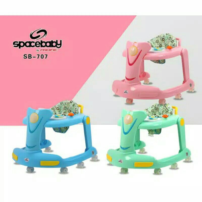 LUAR KOTA - Kereta dorong Space baby walker Push Walker 2in1 - SB 705 / 707 / 709