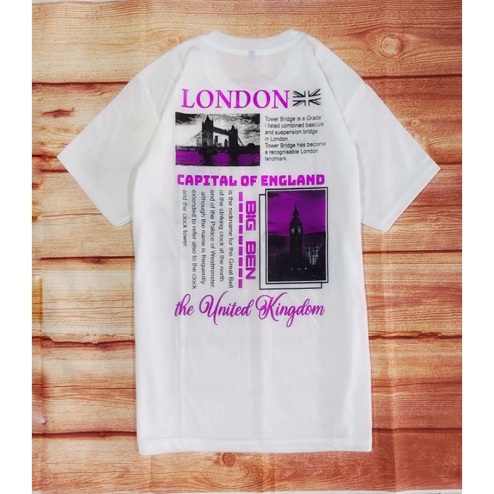 kaos pria/ LONDON/kaos distro