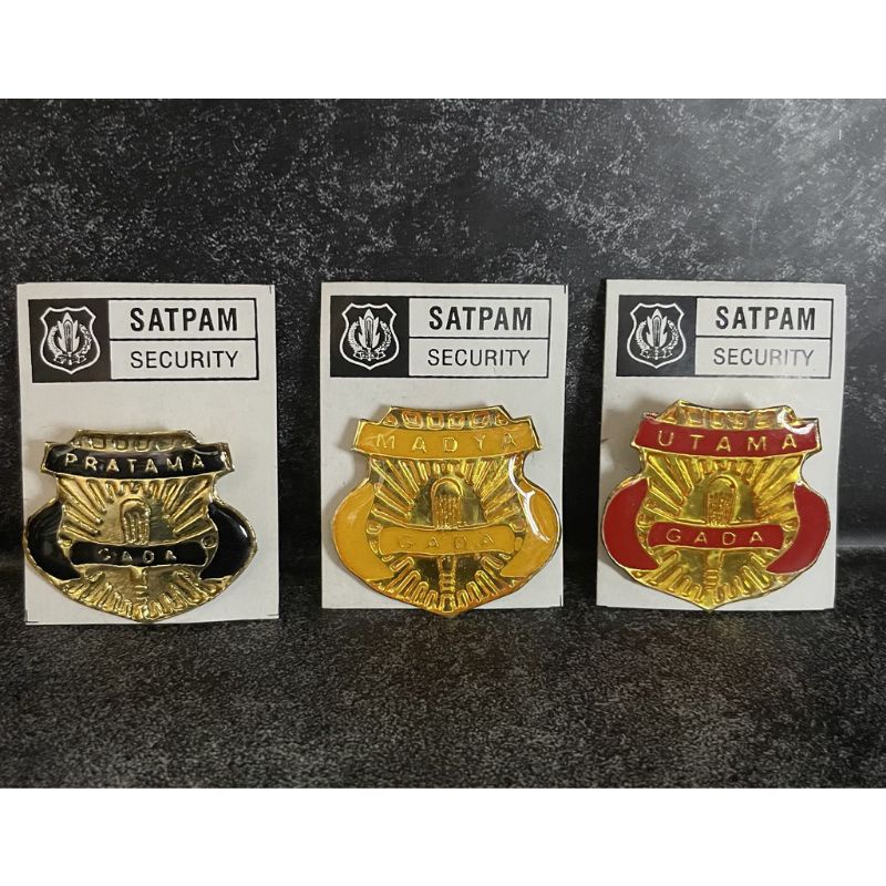 Pin gada partama | Pin gada madya | Pin gada utama