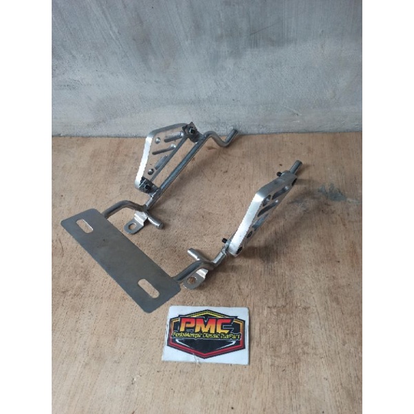 Pangkon Lampu Pesek Tralis CNC cb gl pro gl 100 megapro tiger tiger revo