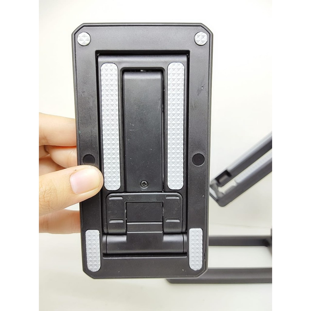 HD-28 Desktop Stand Bracket Folding Phone Holder Lipat Stand HP di Meja Adjust Up and Down