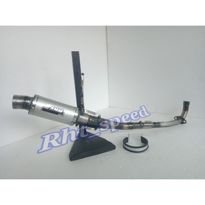 knalpot racing AHM supra x,karisma,vega zr,shogun,jupiter z