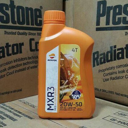 OLI MESIN MOTOR REPSOL MXR3 / MXR 3 20W-50 800 ML