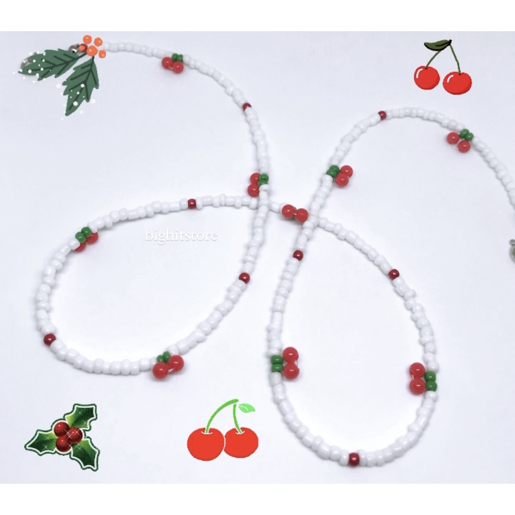 Mask Strap Christmas Edition/Kalung Masker Premium/Strap Masker/Tali Masker edisi Natal