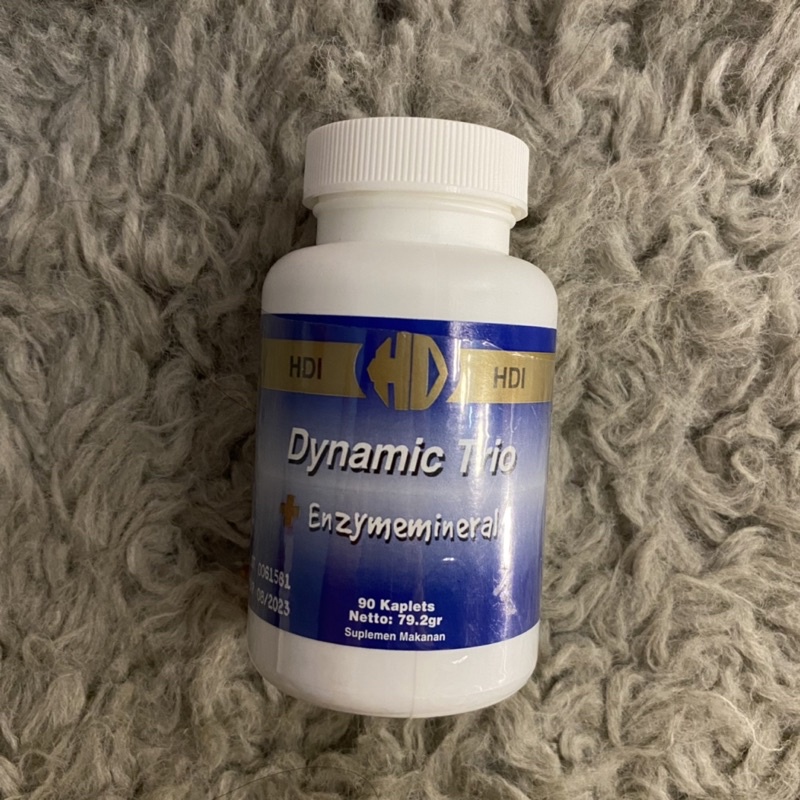 HDI Dynamic Trio Enzymeminerals 90caps (preloved)