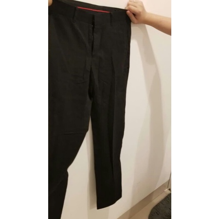 PRELOVED CELANA PANJANG HITAM CELANA KANTOR CELANA KAIN PRIA