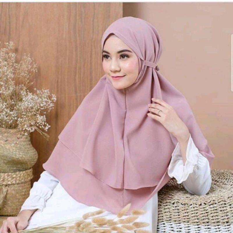 HIJAB BERGO MARYAM 2 LAYER/ BERGO DIAMOND 2 LAYER