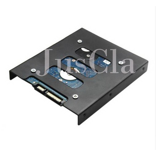 Mounting Bracket SSD - HDD 2.5 inch to 3.5 inch Hitam