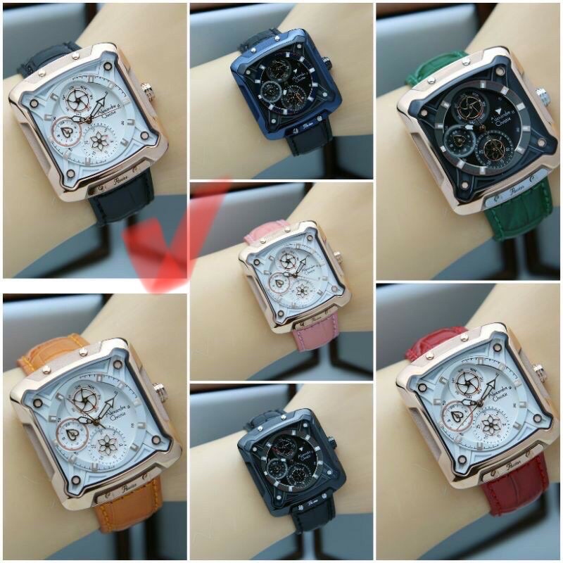 JAM TANGAN ALEXANDRE CHRISTIE AC3030 WANITA / AC 3030 LEATHER / 3030 ORI