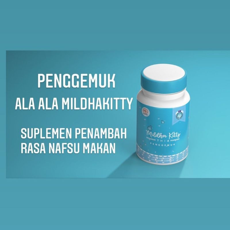 pil penggemuk mildhakitty sudah BPOM