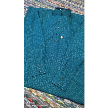 Gamis Aj Sultan Hijau Tosca