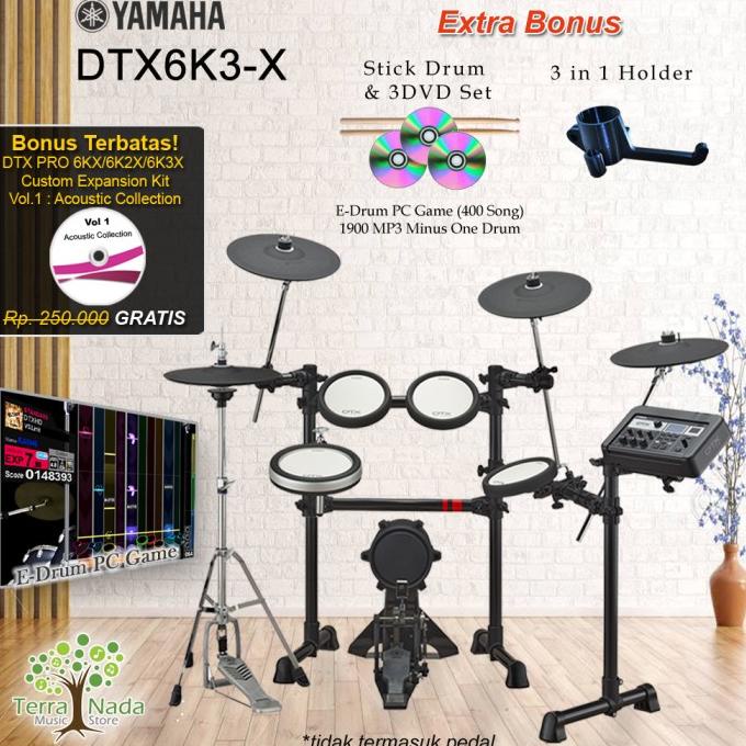 Drum Elektrik Yamaha Dtx6K3X / Dtx6K3-X / Dtx 6K3X / 6K3 / 6K3X