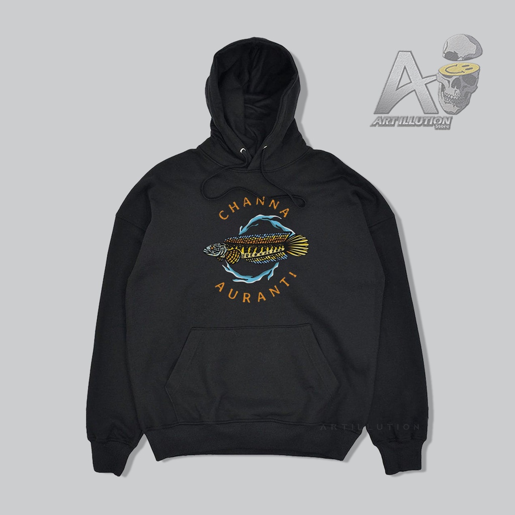 Sweater Hoodie Channa Auranti Snakehead - Jaket Pria Wanita Logo Terbaru High Quality Premium Distro
