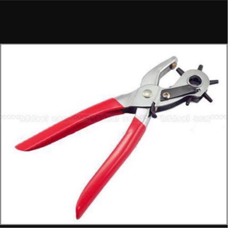 Pembolong sabuk ikat pinggang tang pembolong gesper