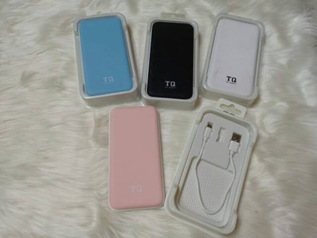 Ready Stock power bank 10.000 MAH TQ top quality garansi 1 tahun original