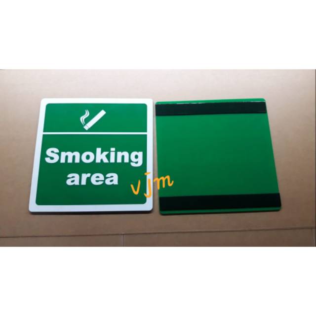 

Acrylic Papan (SMOKING AREA)