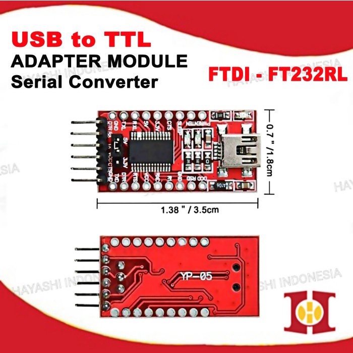 FTDI FT232RL FT232 USB To TTL Serial Converter Adapter Module