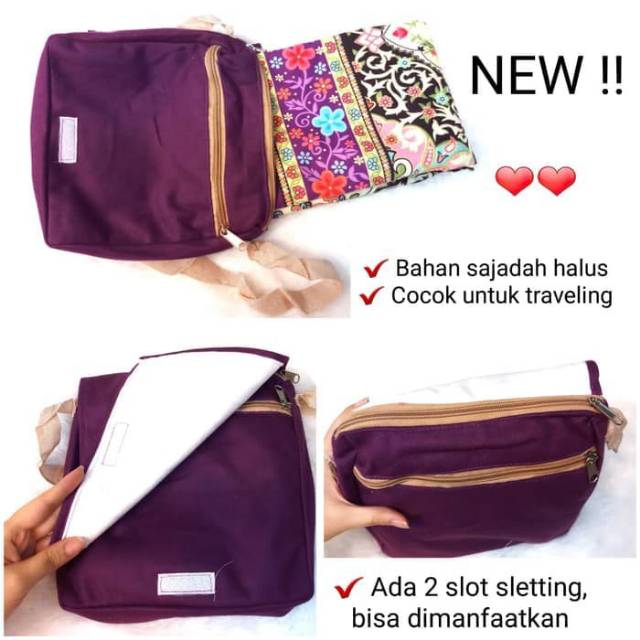 SAJADAH TAS ANTIK PREMIUM QUALITY II SAJADAH TRAVELING