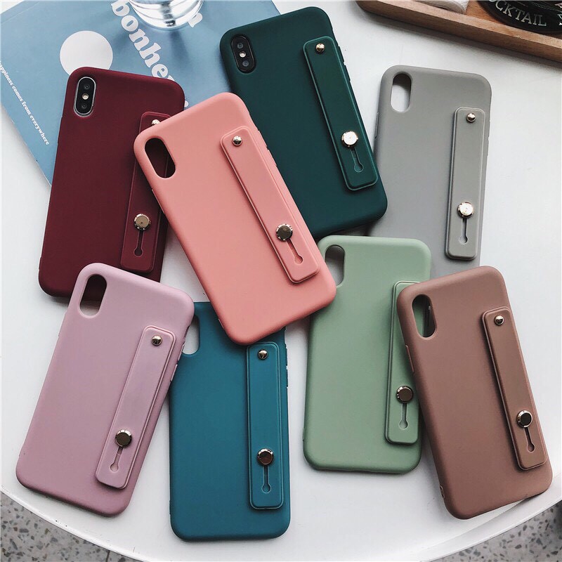 case holder warna pastel - iphone xs max 6 7plus redmi
