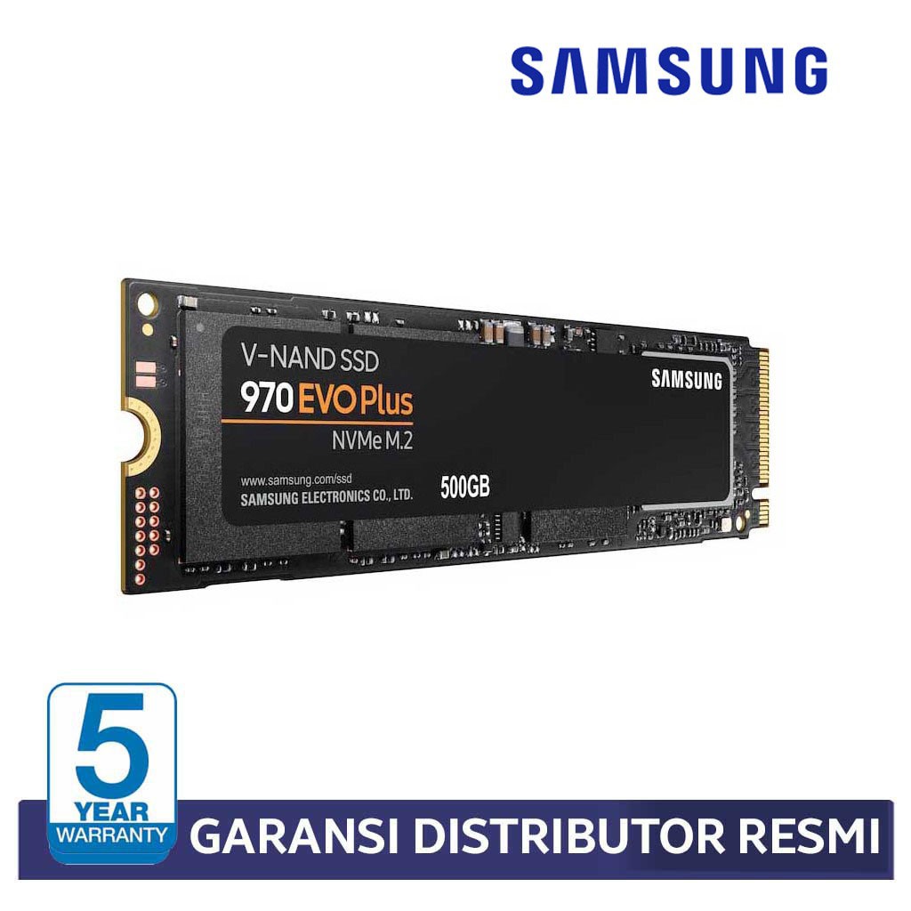 Samsung SSD 970 EVO PLUS NVMe 250GB / 500GB / 1TB / 2TB PCIe 2280 3500 MB/s Internal SSD M2 NVMe - Garansi Resmi 5 thn