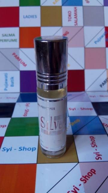 Parfum SILVER By Ahsan Roll On Non Alkohol 6ml