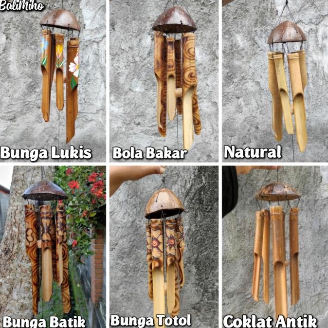 #####] LONCENG BAMBU/LONCENG ANGIN BAMBU/GANTUNGAN BAMBU/KLINTINGAN