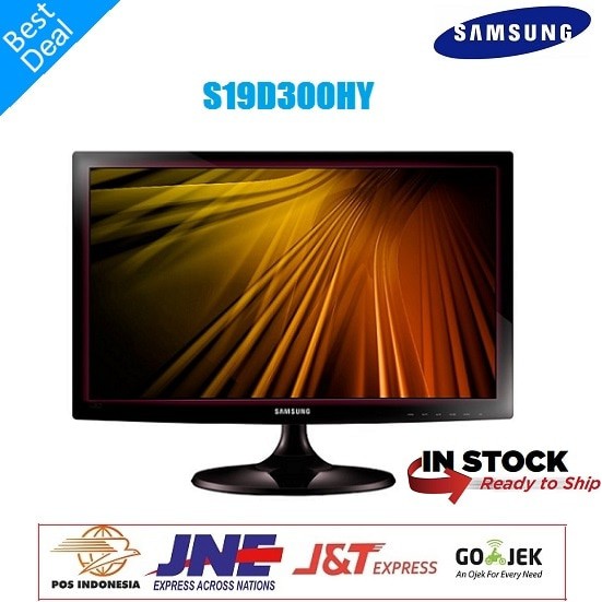 MONITOR LED SAMSUNG 19 INCH S19D300HY VGA -HDMI- Garansi Resmi