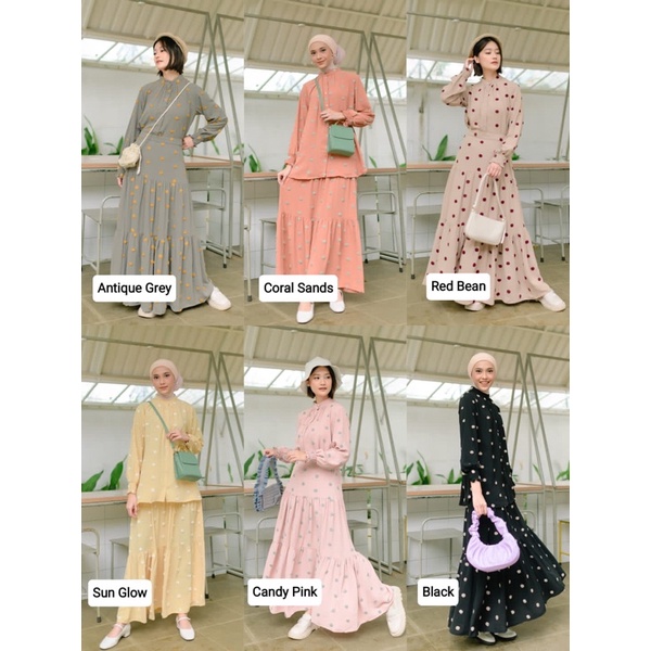 Emily Set Polka Kamila Wardrobe (Reseller Resmi JKT)