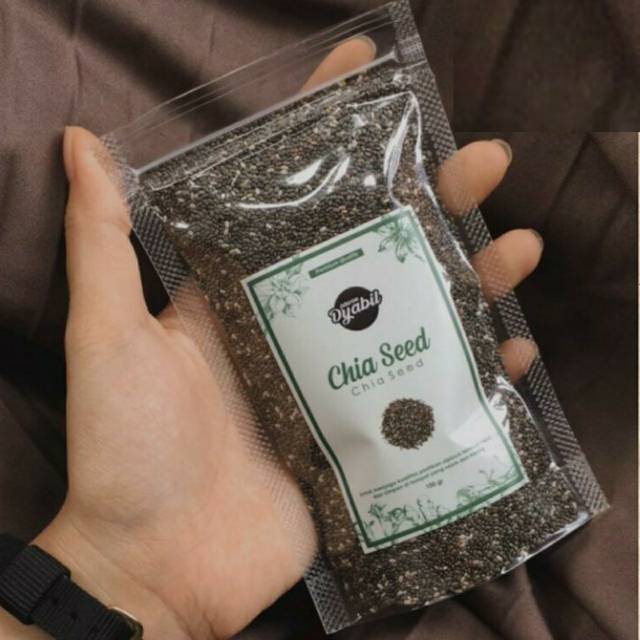 ORGANIK BLACK CHIA SEED PERU 100 GR