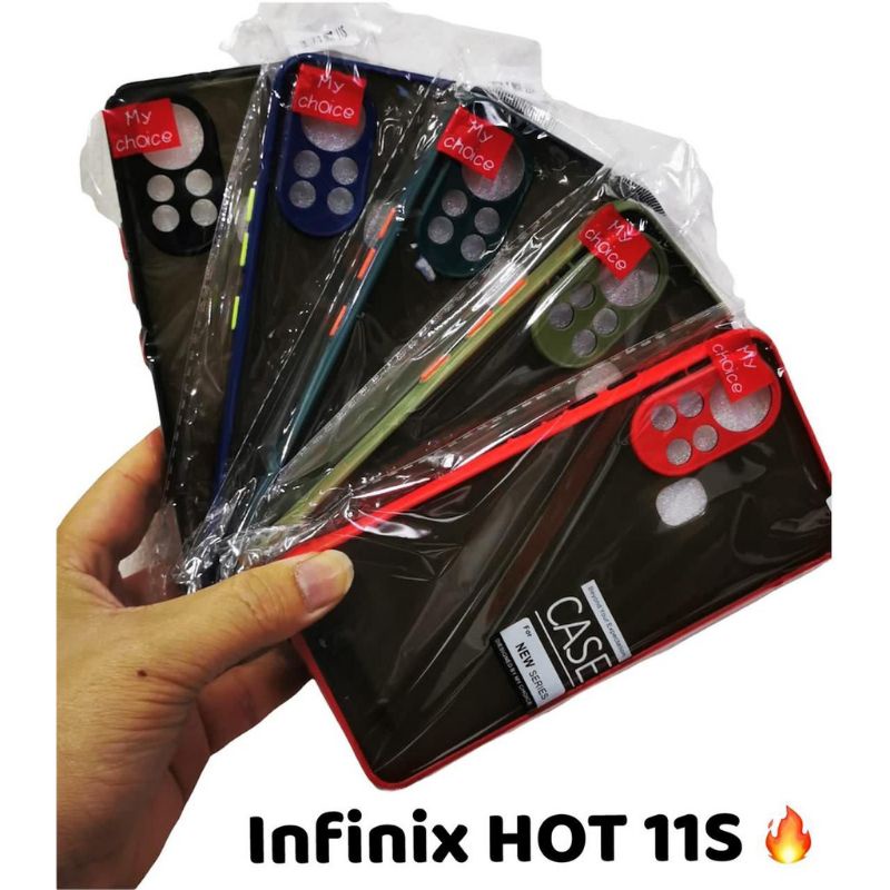 PS - CASE MY CHOICE INFINIX HOT 11S SOFTCASE BUMPER AERO CASE INFINIX HOT 11S PELINDUNG CAMERA