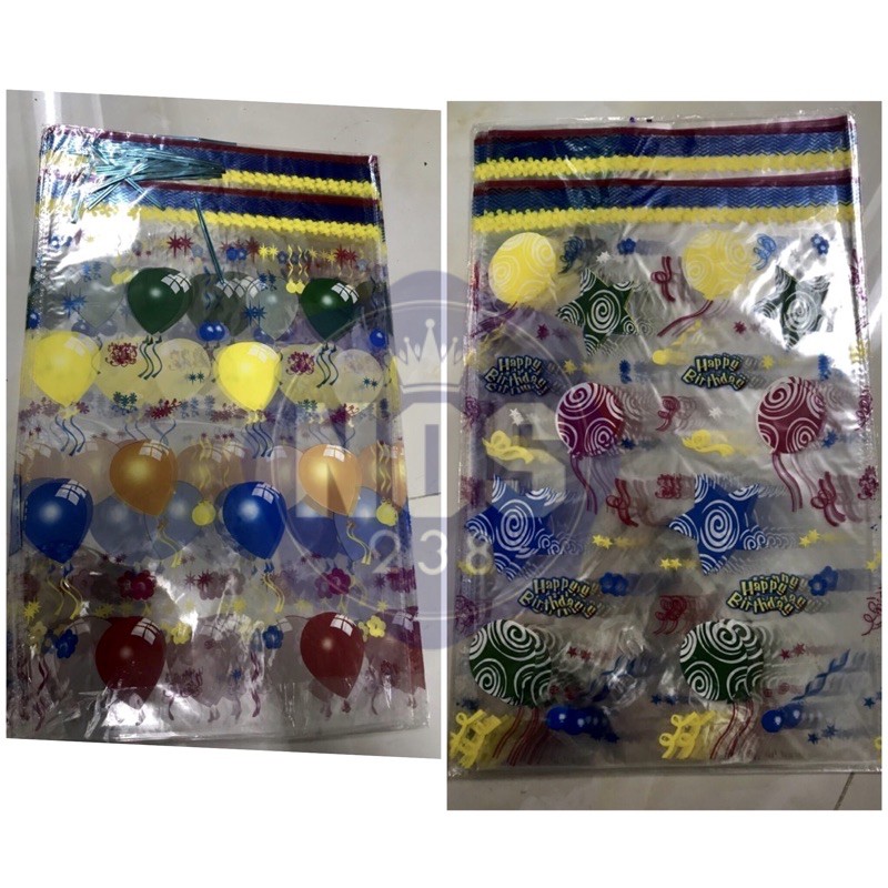 OPP 28x45 20lembar Plastik Snack Ulang Tahun