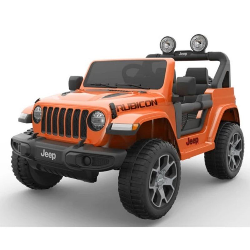 (Cat Duco) Mobil Aki Mainan Anak Jeep Wrangler Rubicon Kids Time JWR555 JWR-555
