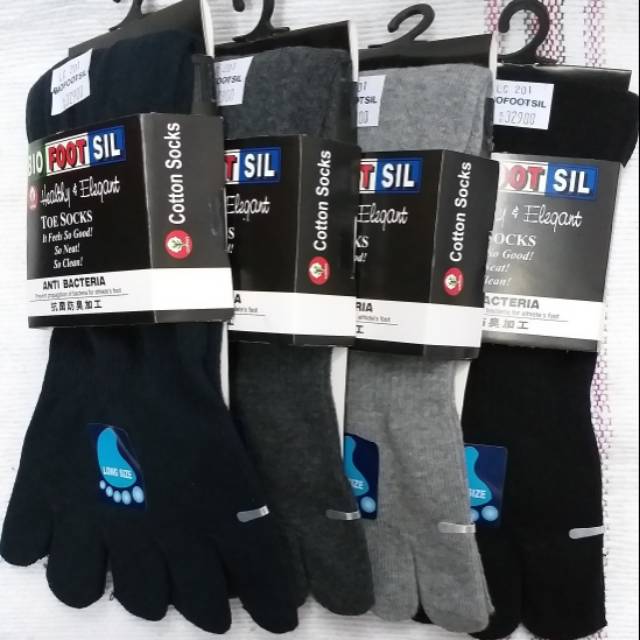  KAOS  KAKI  LIMA JARI JARI MERK  BIOFOOTSIL Shopee Indonesia 