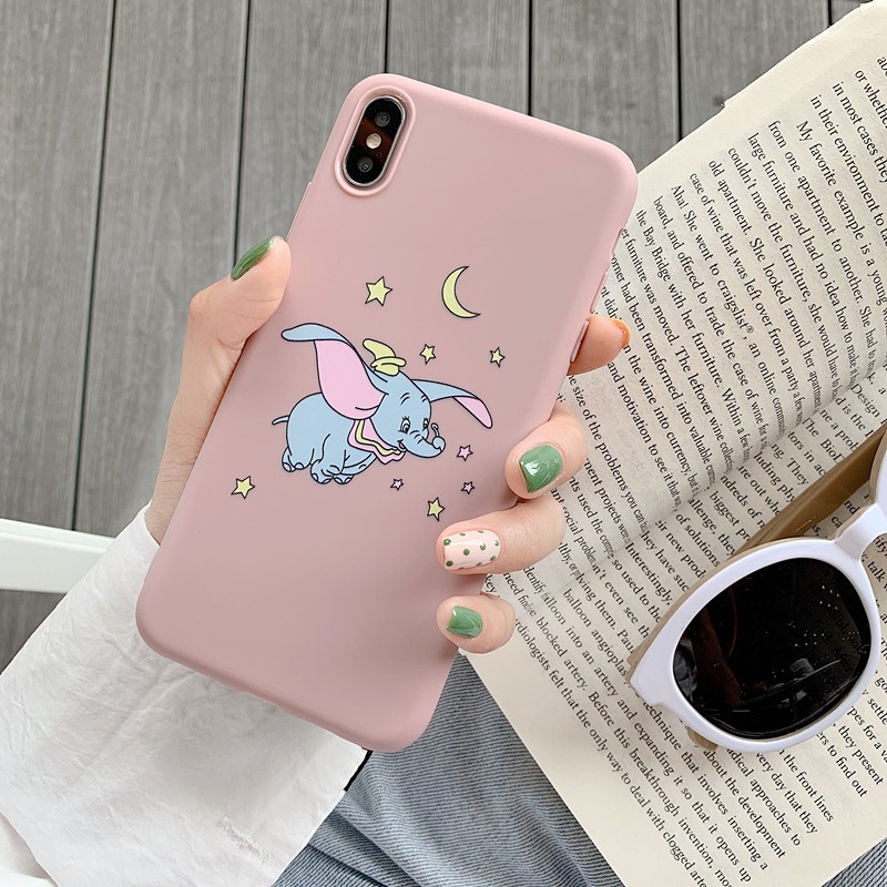 Dumbo Softcase Printing oppo a71 f1s f1 plus f9 a83 f11 pro f7 f5 redmi 5a j6plus m20 y91 y71 y81 v9