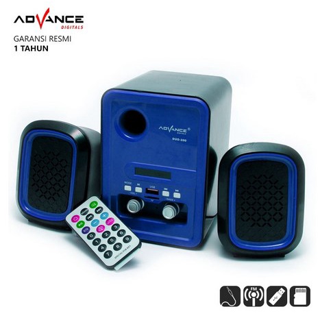 ITSTORE ADVANCE DUO-200BT Speaker Bluetooth Multimedia 2.1 USB CLS-201 DUO 200 Bluetooth CLS 201