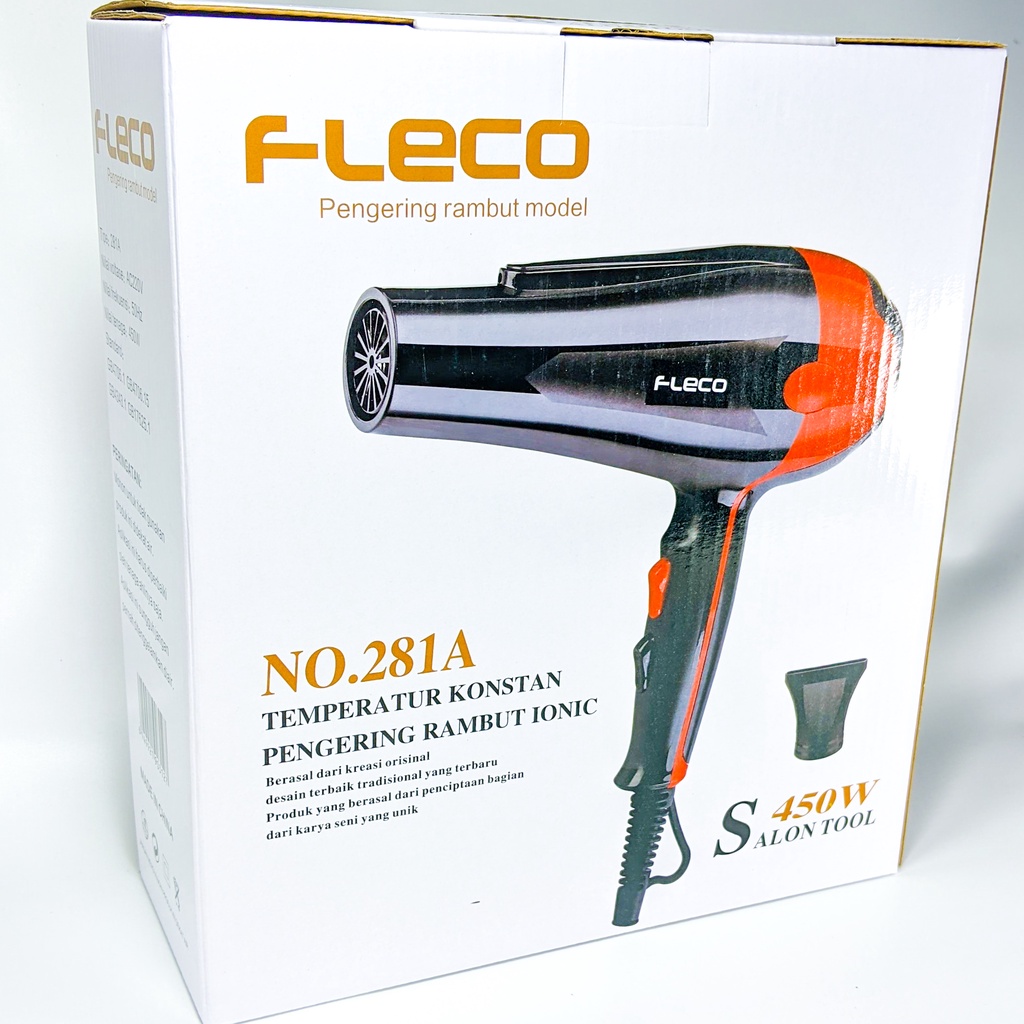 Hairdryer Fleco 281A 450 watt - Hair Dryer Fleco 281A Murah
