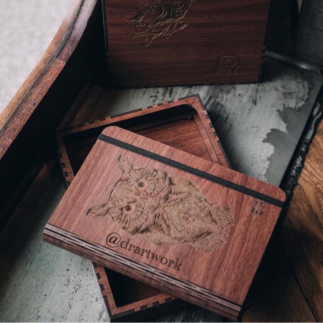 

MINI WOODEN JOURNAL SIZE A6 CUSTOM DESIGN UNTUK COVER
