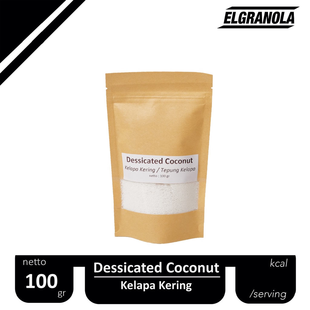 

Dessicated Coconut / Kelapa Kering / 100 gr