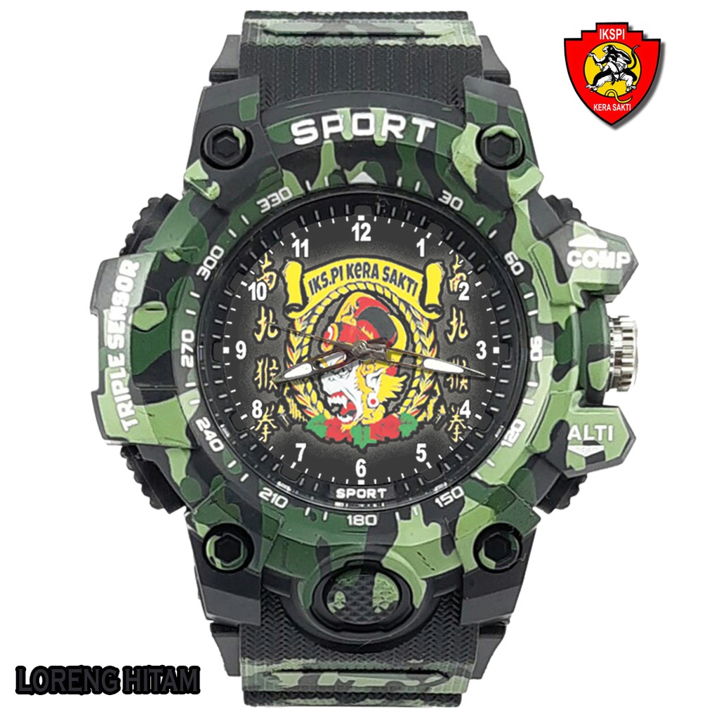 (Exclusive) PERGURUAN IKSPI / KERA SAKTI Loreng Army - Motif 1