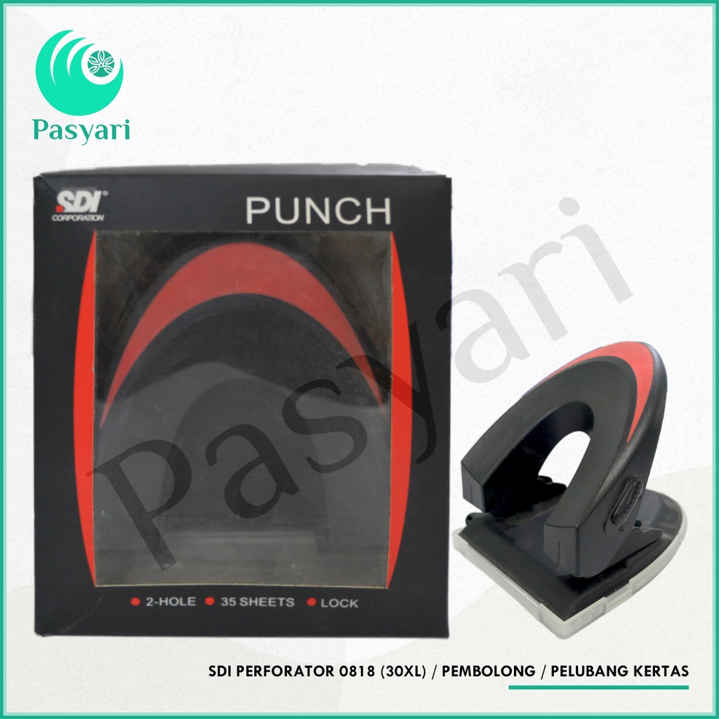 

Sdi Perforator 0826 (85xl) / Pelubang Kertas / Paper Punch 2 Hole