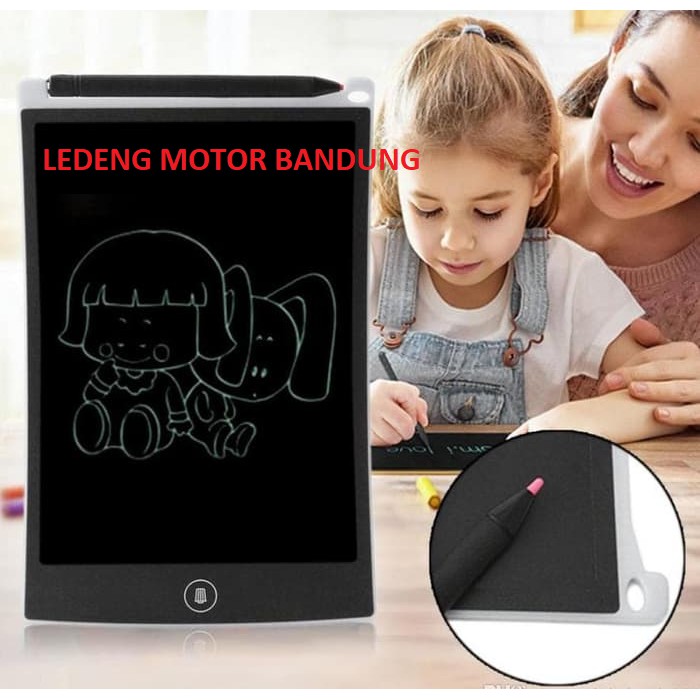 LCD Drawing Writing Board Tablet Papan Tulis Belajar Menulis Gambar