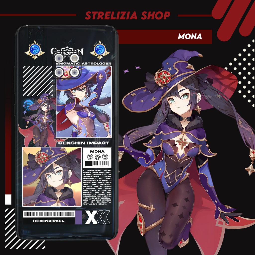 Phone Case Genshin Impact Mona
