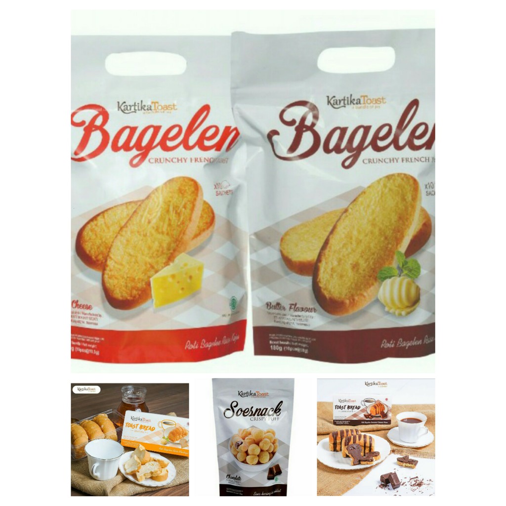 

Paket Hemat B5 pcs Kartika Toast By Kartikasari