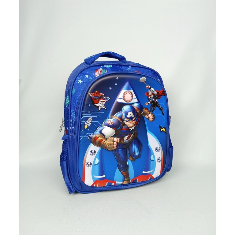 TAS SEKOLAH ANAK LAKI LAKI ALTO EMBOS TAS ANAK SEKOLAH IMPORT GAMBAR AVENGERS SPIDERMAN TRANSFOMER LAMPU LED TAS RANSEL ANAK SEKOLAH TERBARU