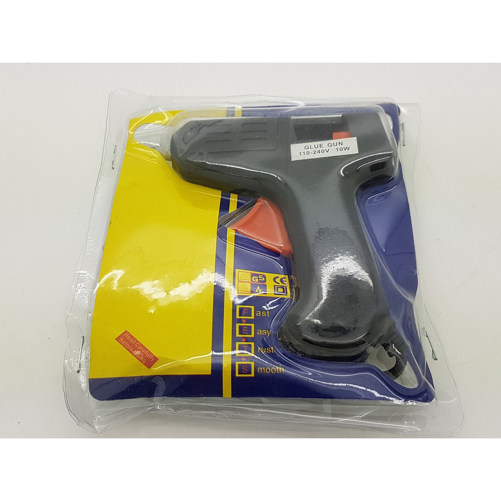 LEM TEMBAK - GLUE GUN 10 WATT - FREE REFILL 3 PCS