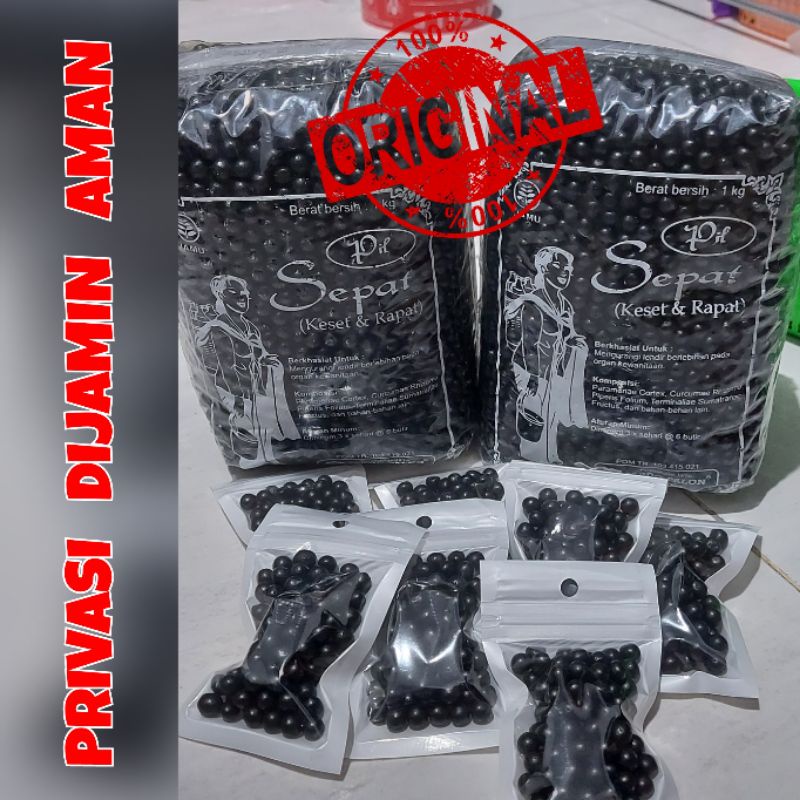 (BISA COD) Isi 100- Pil Virgin Manjakani Keset Rapet Wangi Kembali Gadis Original Jamu Pil Sepat Kes